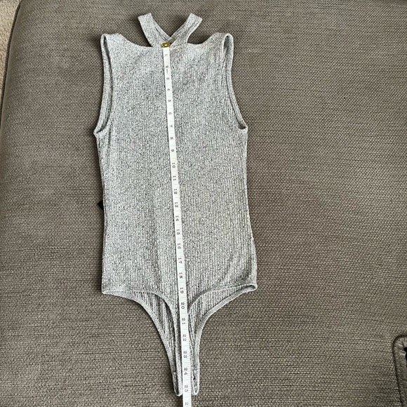 NWT Express Bodysuit Thong Criss Cross Snaps XS - Picture 9 of 10